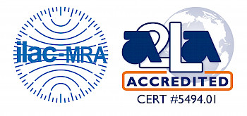 A2LA accreditation logo